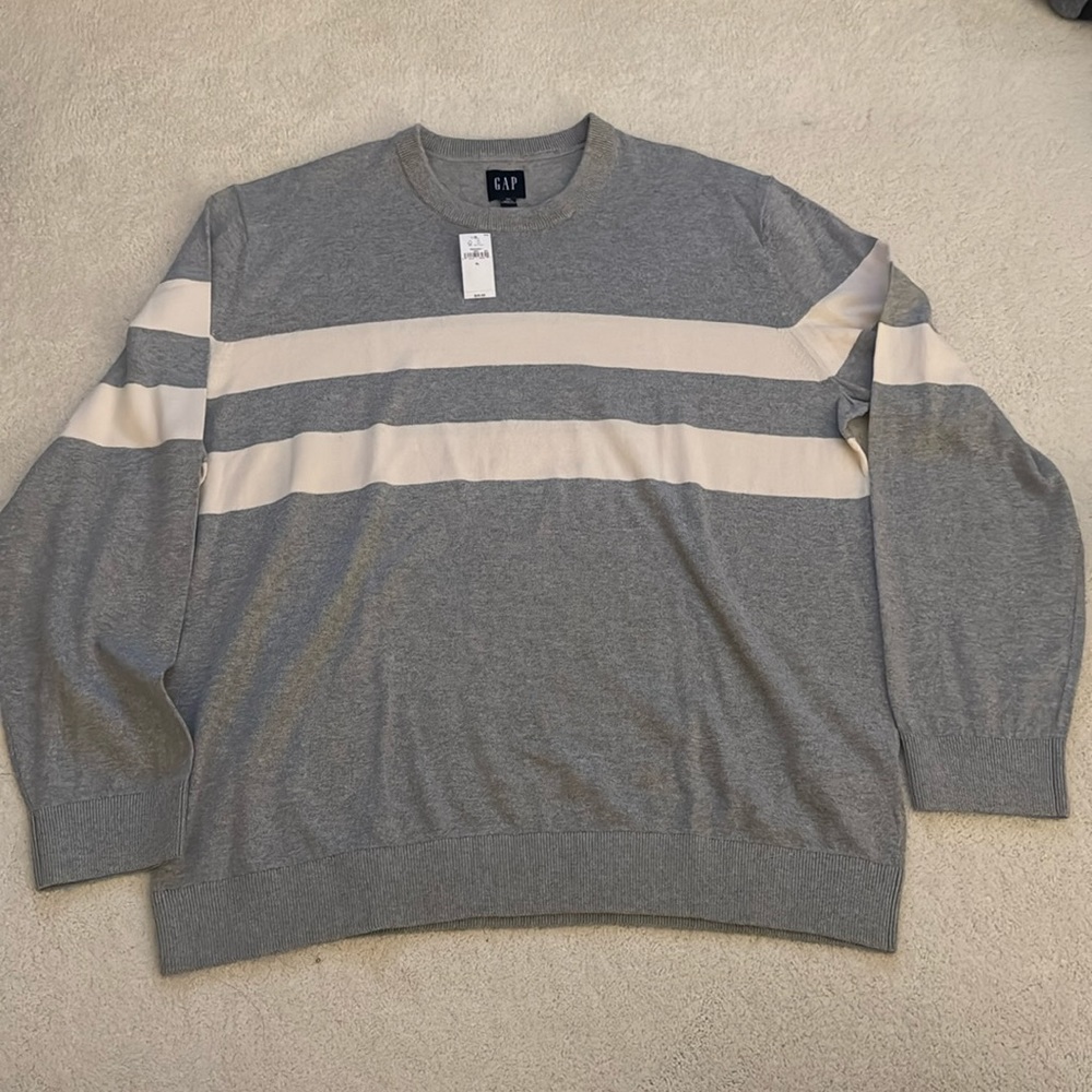 NWT! Gap cotton crewneck sweater, Men’s XL